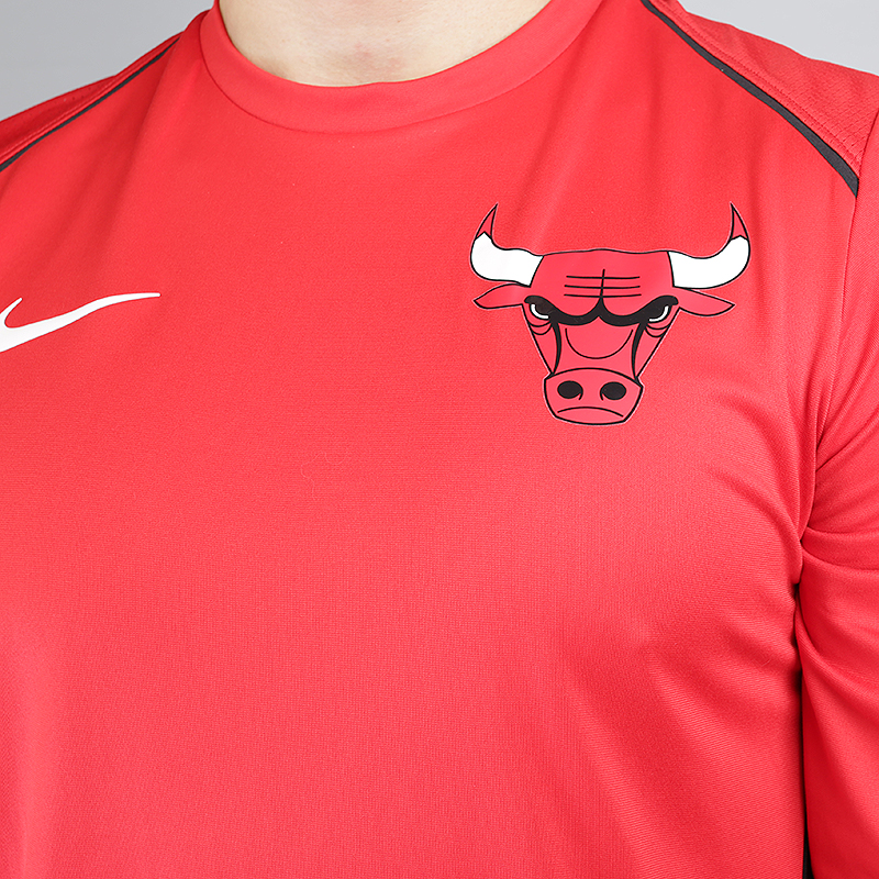   лонгслив Nike Chicago Bulls Hyper Elite Long-Sleeve NBA Top 856968-657 - цена, описание, фото 2